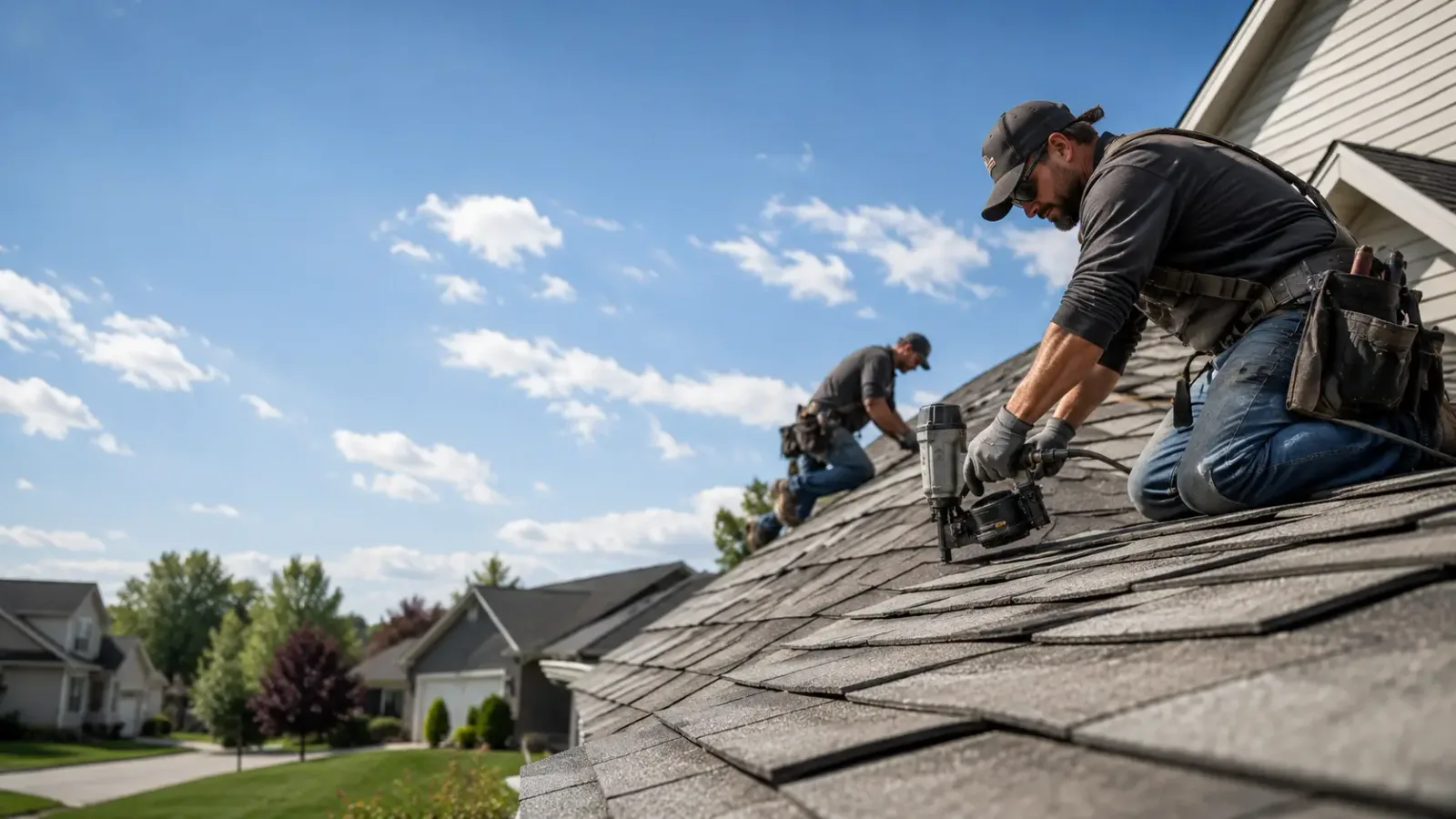 Storm Damage Roof Repair in Columbia, MS near me